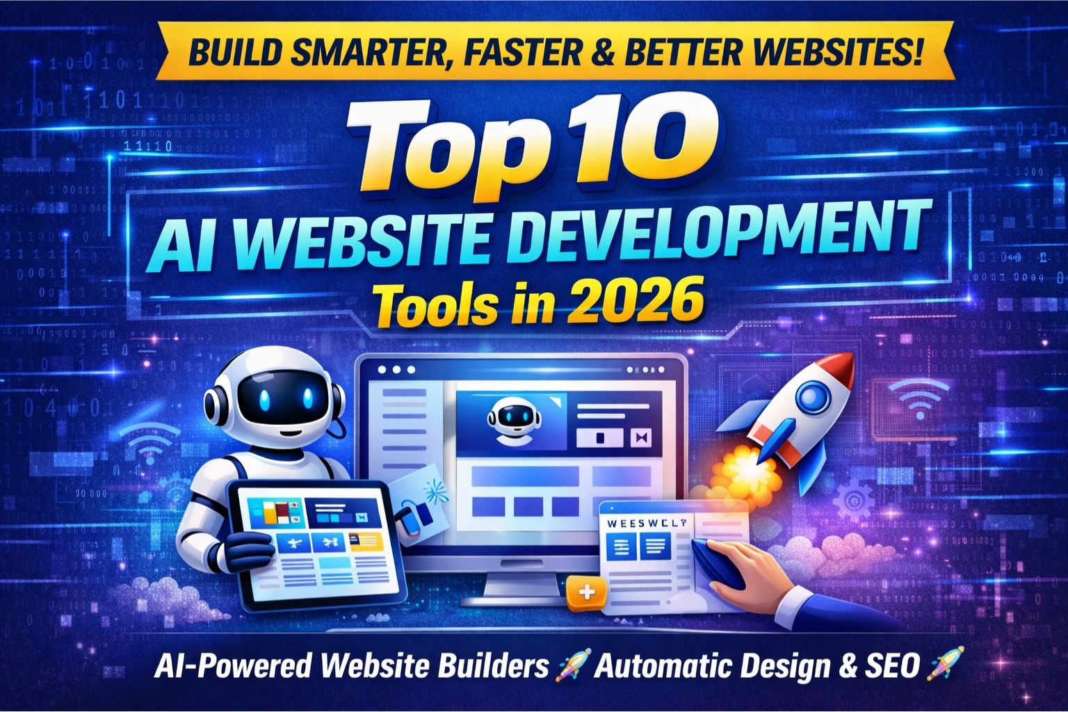 Top 10 AI Website Development Tools in 2026